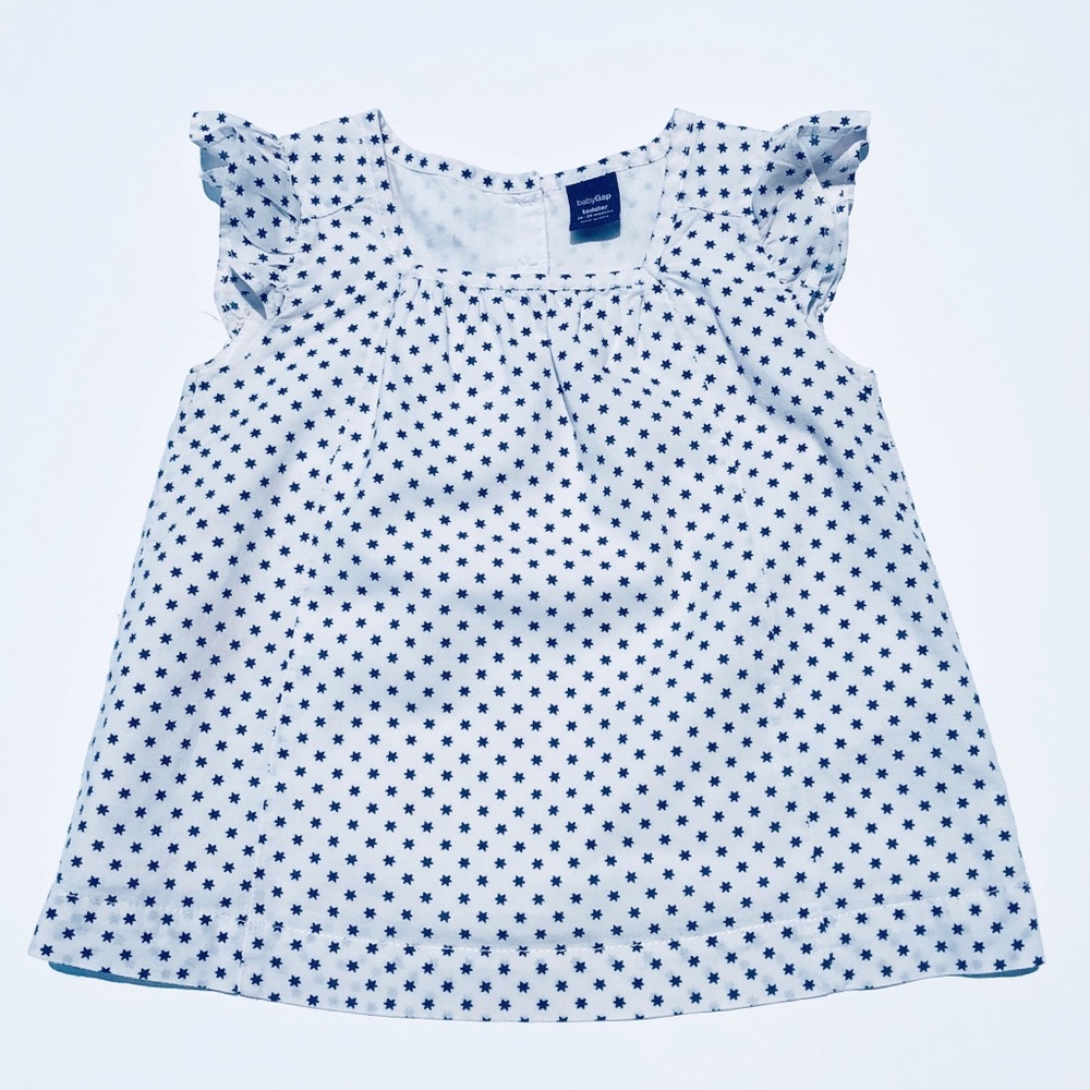 GAP butterfly sleeve top size 18-24 months
